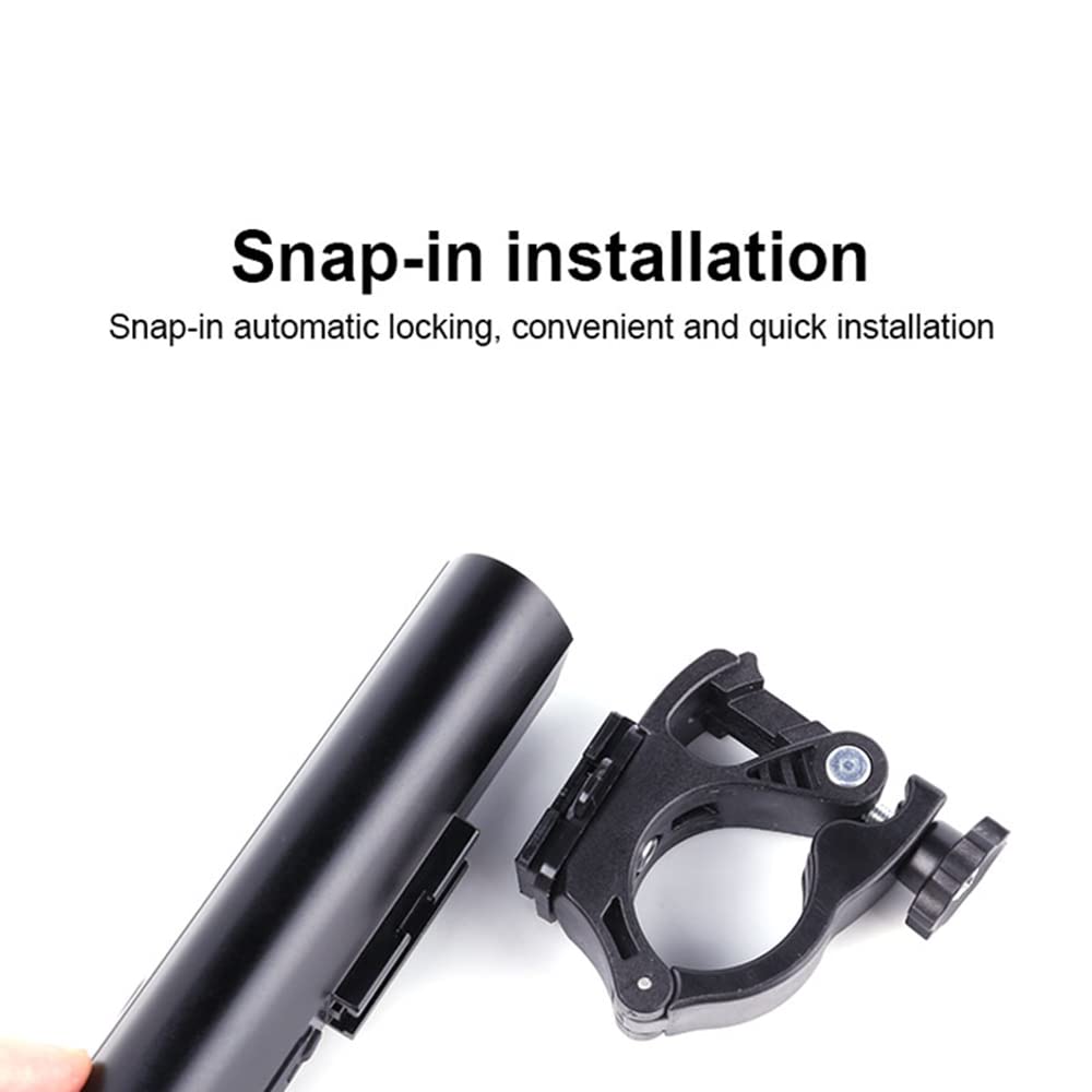 Luce per Bicicletta Ricaricabile Tramite USB, Torcia a LED Impermeabile, Faro Anteriore da 1500 Lumen, Utilizzabile Anche Come Power Bank, Luce Posteriore per Bicicletta.