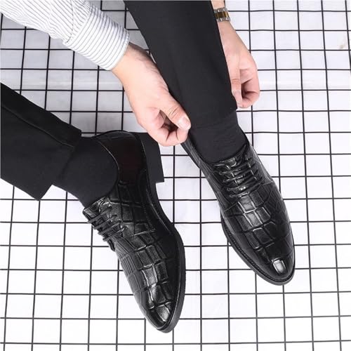 Men’s Premium Leather Oxford Lace Up Shoes Comfortable Design Ideal for Business and Office2