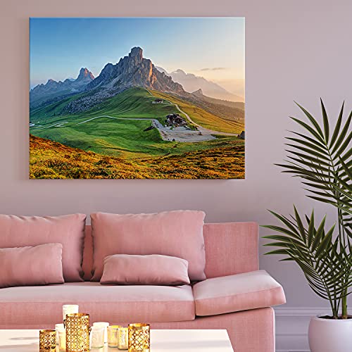 PICANOVA - Quadro su Tela Montagna Rocciosa