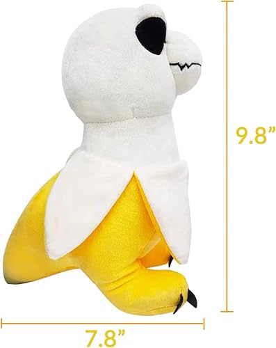 Miniatura 5 de Lindo dinosaurio de peluche, 10 pulgadas, con temática de fruta de mandarina, muñeca de peluche kawaii, regalo para niños, niñas, adultos, regalo de