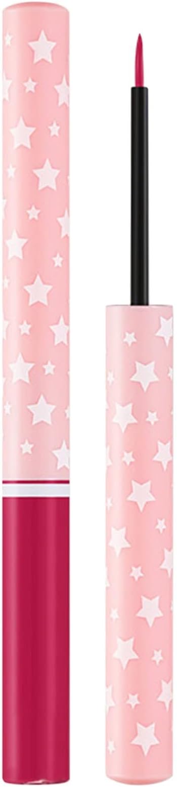 Color Liquid Eyeliner Cosplay White Purple Green Pink Blue Red Stage Makeup Waterproof Long Lasting Gel Eyeliner Christmas Makeup 3ml Mommy Makeup Gel Eyeliner (H, One Size)