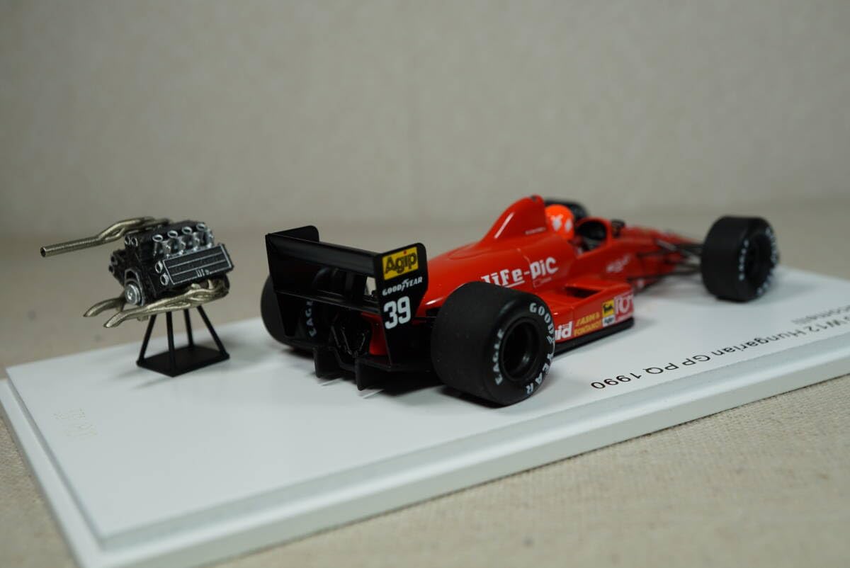 CP model 1/43 LIFE L190 #39 B.ジャコメリ Amazon | 1/43 W12気筒 spark Life L190#39 Giacomelli 1990 F1