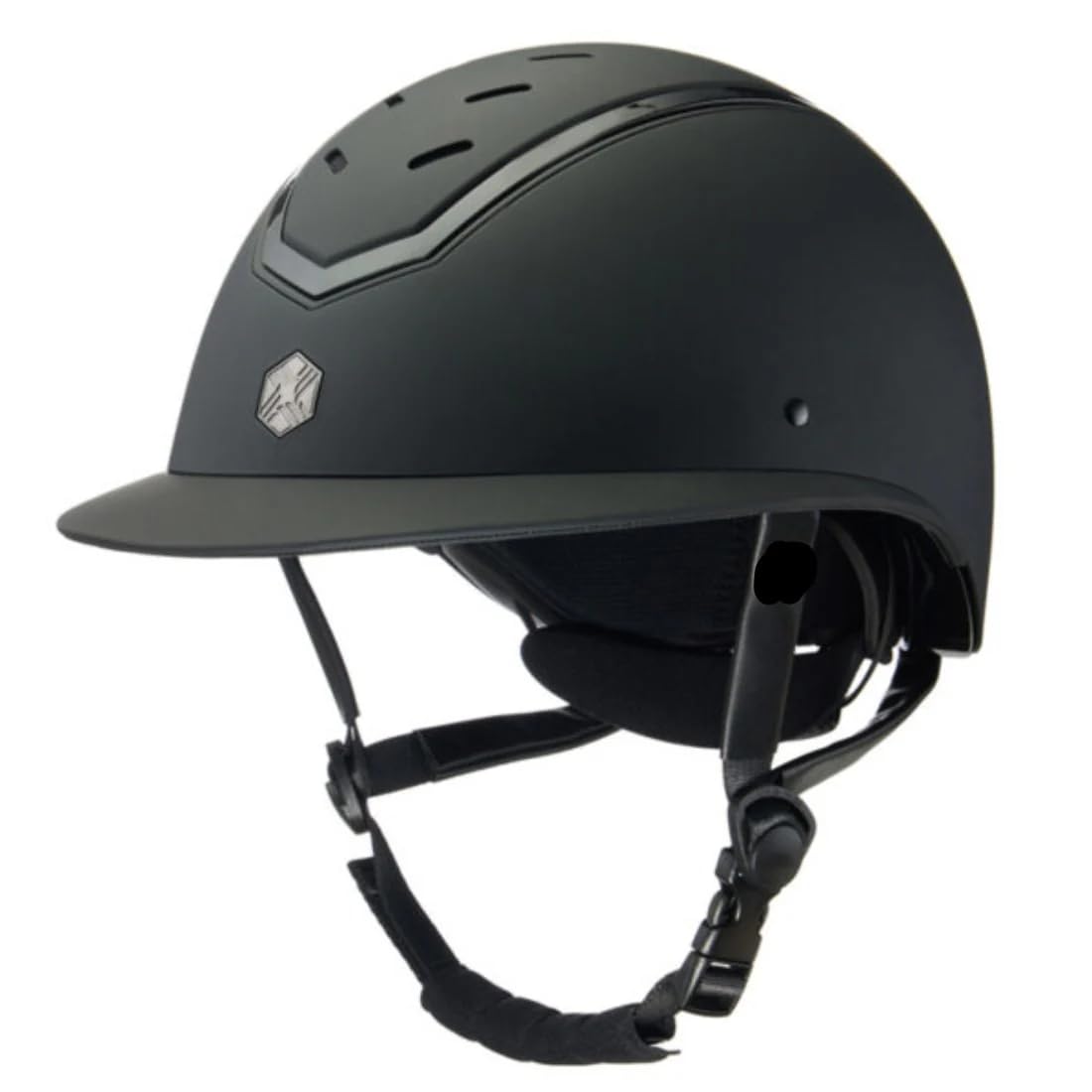 Charles Owen Gloss Kylo Wide Peak - black matte black gloss - The new pioneering dial-fit helmet from EQx by Charles