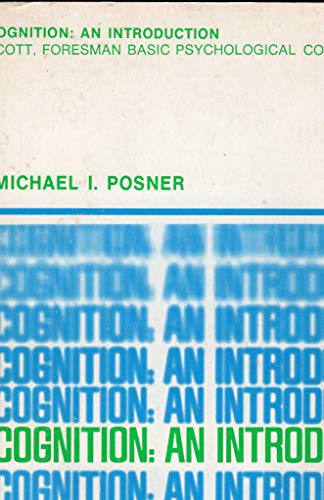 Cognition: An Introduction 0673078604 Book Cover