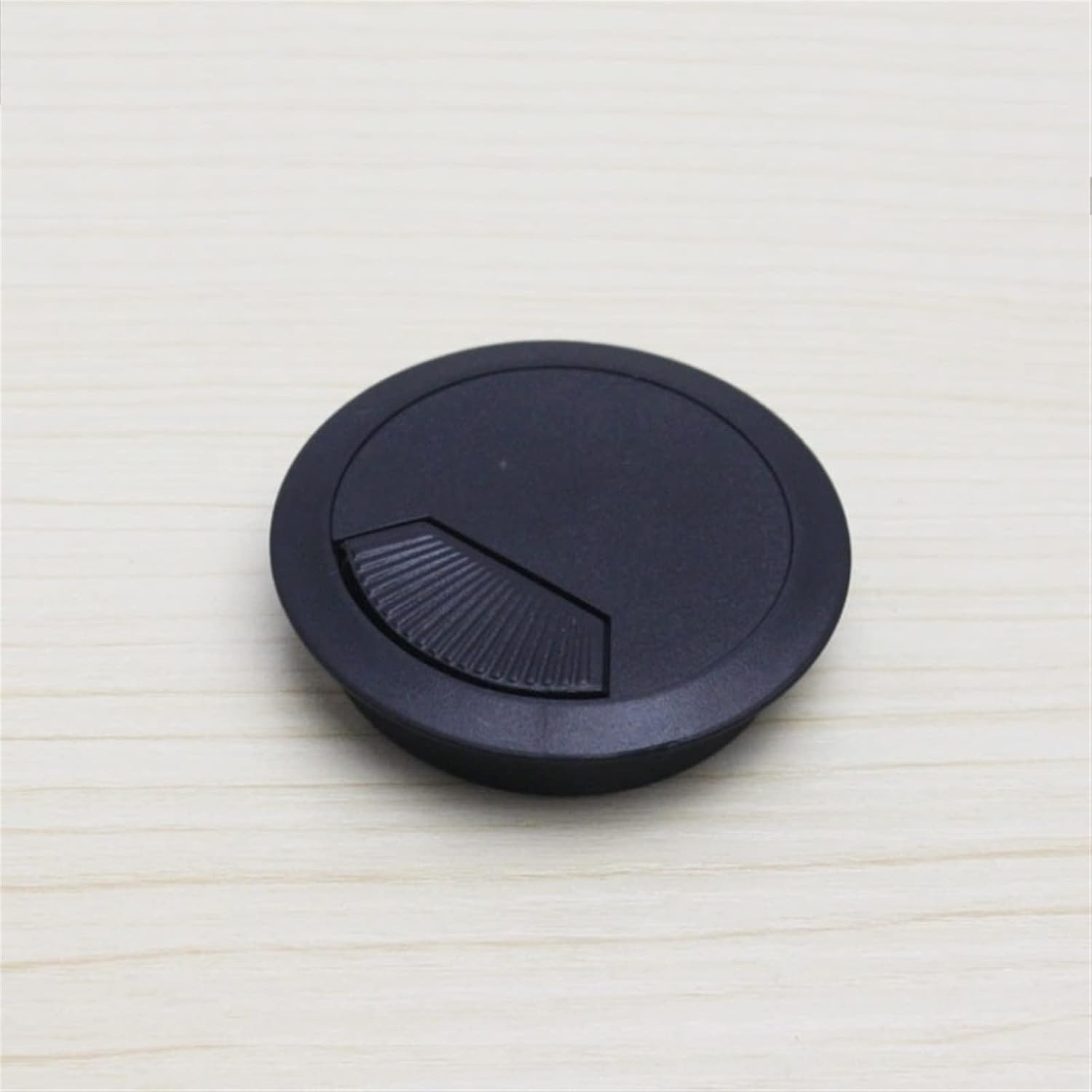 Metal Cable Grommet, 4pcs/Pack 60mm 53mm 50mm Computer Desk Table Grommet Wire Hole Cover(Grey,53mm)