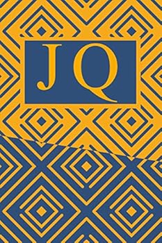 Paperback J Q: Art Deco Initials J Q Monogram Notebook, J Q Monogrammed Journal Gift Book