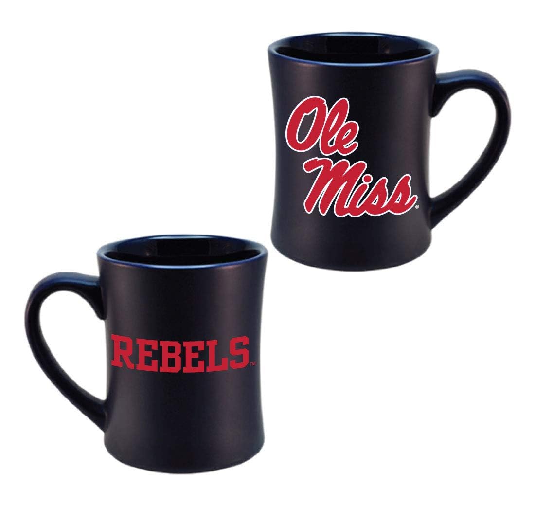 Ole Miss Rebels - Tazza in ceramica scolpita, 470 ml