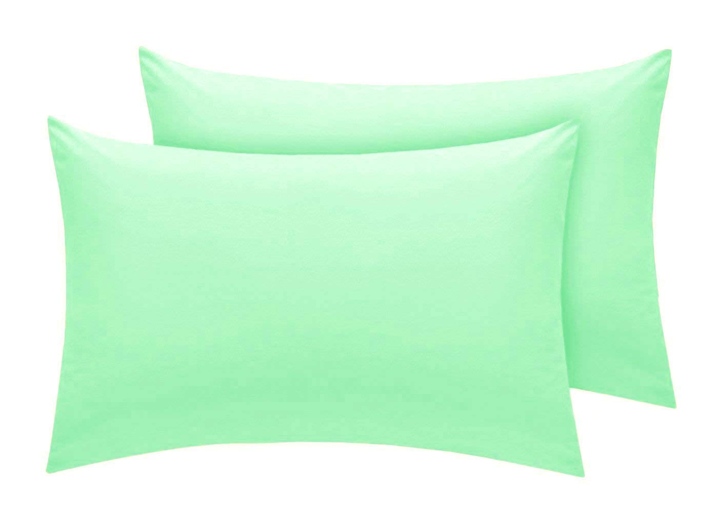 Comfy Nights Mint Pollycotton Pair Of Pillow Cases