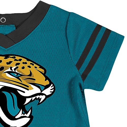 Image of Gerber NFL Baby Girls Jersey Dress and Diaper Cover