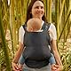 Infantino Fold & Go 2-in-1-Babytrage, Kompakt & Leicht, Verstellbar, für Babys mit einem Gewicht von 5,5 bis 18 kg, Grau
