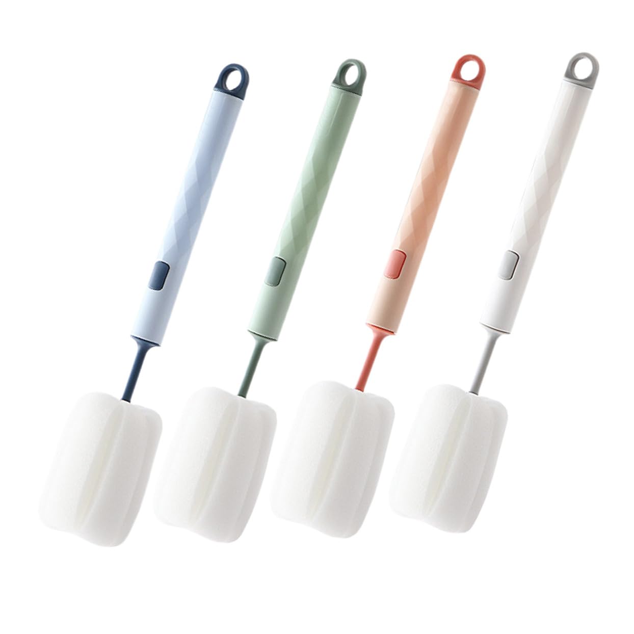 FRCOLOR 20stücke Teiliges Flaschenbürsten Abnehmbare Reinigungsschwämme Für Flaschen Tassen Und Thermobecher Ergonomisches Design Mit Aufhängeloch Für Gründliche Reinigung Ohne