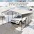 NUGRIART Heavy Duty 12x20FT Metal Carport with Galvanized Steel Frame & Roof, Reinforced Base, All-Weather Outdoor Shelter for Cars, Boats and General Storage
