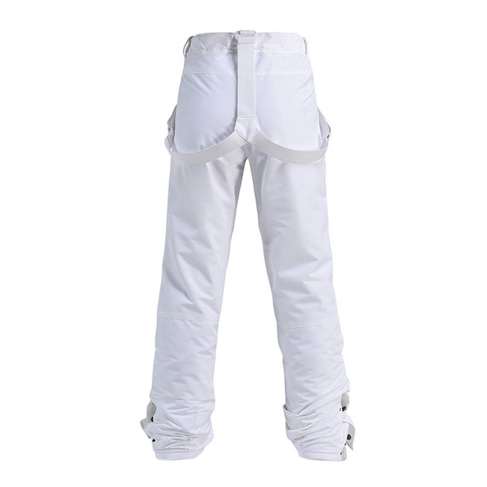 harayaa Pantalón de Esquí para Mujer con Tirantes Regulables Tejido Impermeable Y Acolchado Térmico para Mantener El Adecuado para Esquí Snowboard