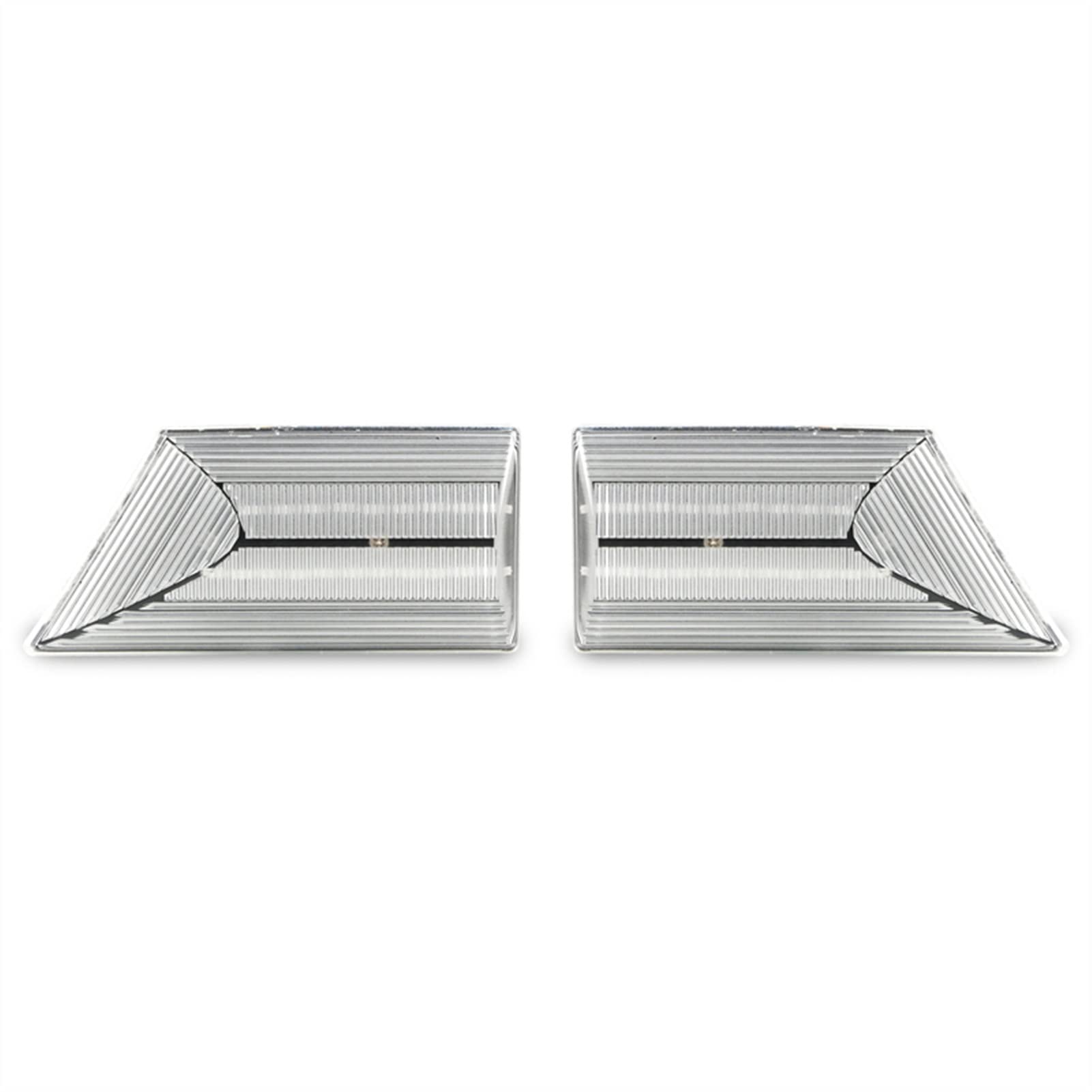 2 szt. Dynamiczny bursztynowy znacznik boczny włączony kierunkowskaz błotnik lampa obrysowa, dla opla, Vectra C 2002-2008 Signum 2003-2008 Światło kierunkowskazu samochodowego(Dynamic Clear Ca