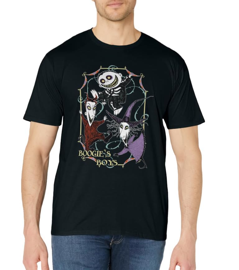 T-shirt Boogie Boys imprimé vintage Nightmare Before Christmas - 2