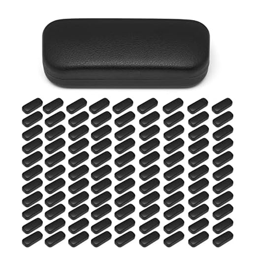 100 Pack Faux Leather Eyewear Cases