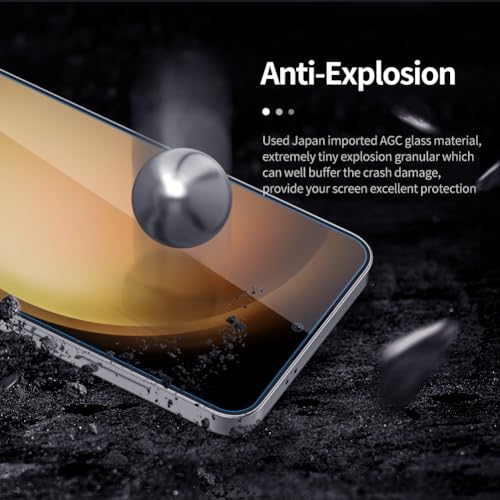 Image of Nillkin Tempered Glass for Samsung Galaxy S24 (6.2 inch Inch) Amazing H+ Pro Explosion Proof Screen Protect