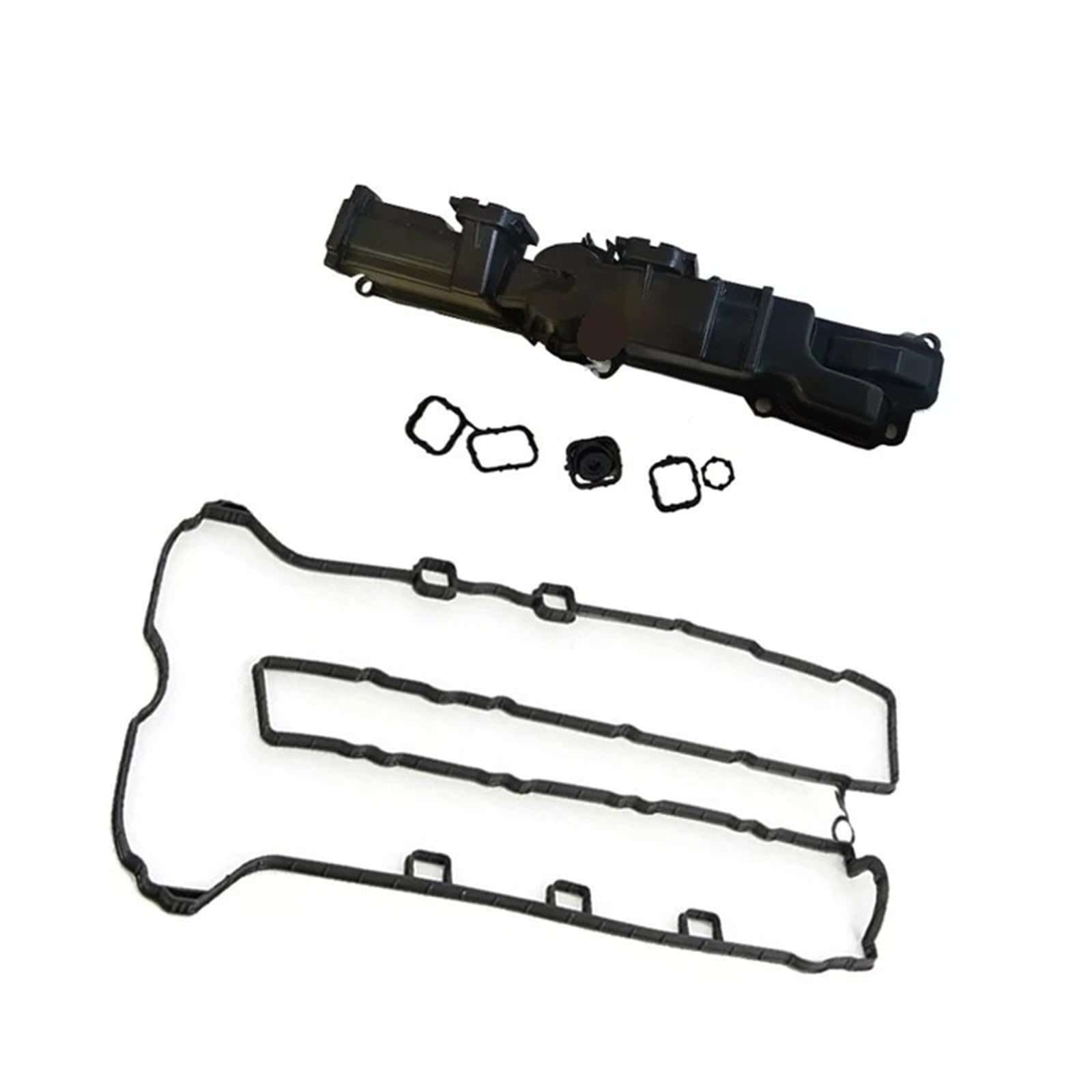 55596087 5607229 Tapa de válvula del cárter 55590969 55590970 55569822 Compatible con GM Opel Astra Vauxhall Insignia 14-17 Juego de juntas(Valve Cover Gasket)