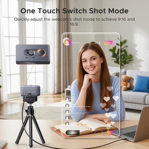UGREEN 4K Webcam with 1/2.55" CMOS Sensor for PC/Mac - image 7