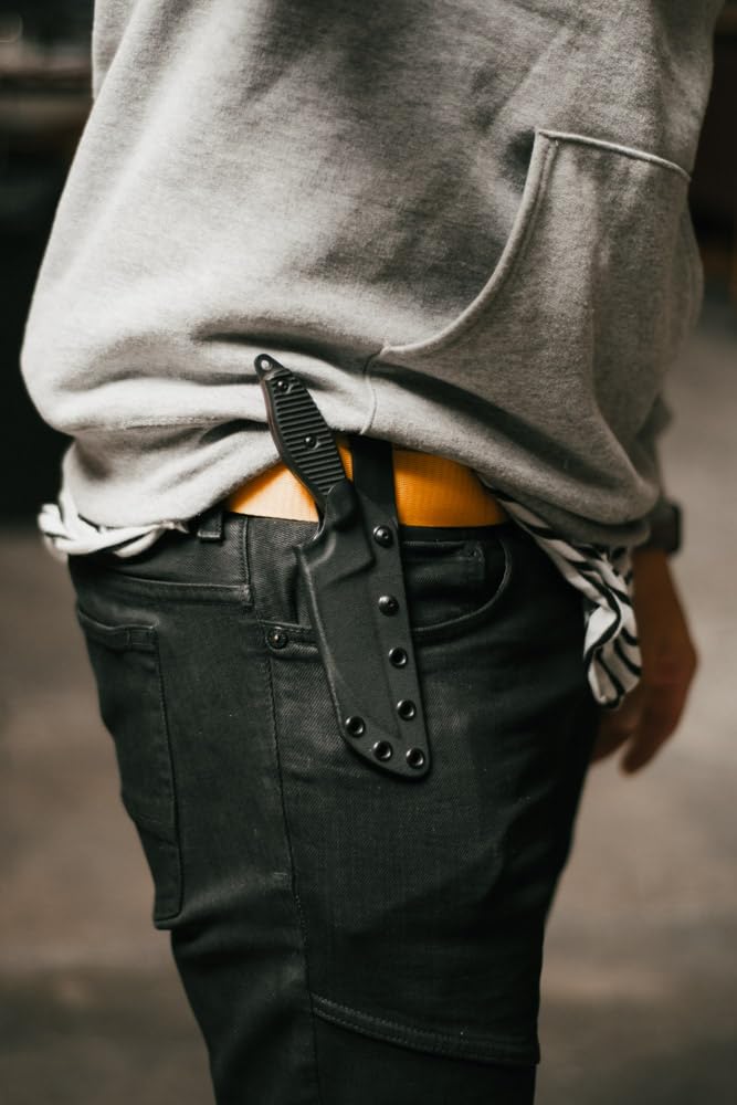 Amazon.com : Tops Knives TPUNZ01: Unzipper- Black Kydex