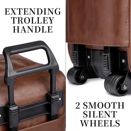 seyfocnia Rolling Duffle Bag with Wheels, Duffle Bag for Travel Women Carry On Luggage Wheeled Overnight Weekender Bag Men2