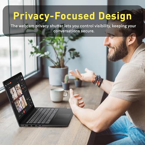 Image of Lenovo V14 G5 Hybrid Work 14 inch FHD Laptop, Intel Core 7-240H, 16GB RAM, 1.5TB Storage(512GB SSD+1TB Docking Station Set), Intel UHD Graphics, Wi-Fi 6, HD Webcam, Win 11 Pro, Black