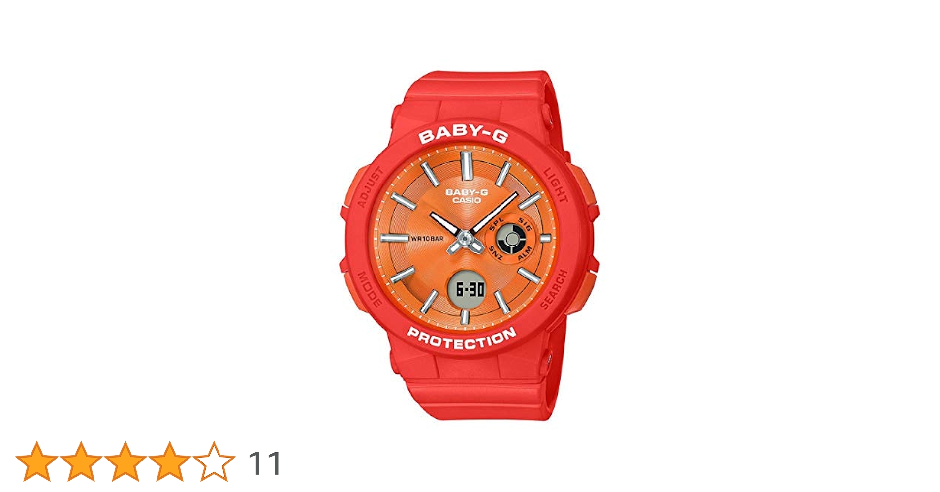 Amazon.co.jp: カシオ腕時計 ベビージー BGA-255-4A レディ-ス