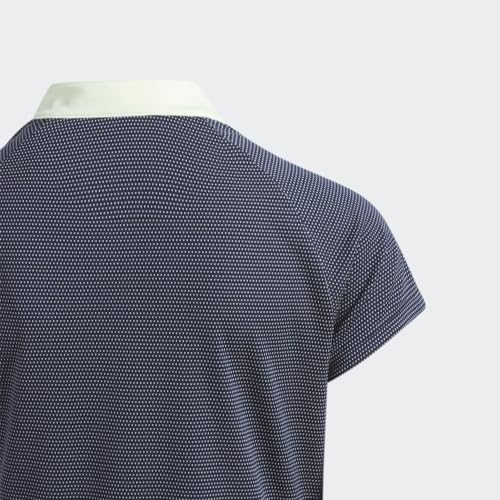 Image of adidas girls Zip Golf Polo Shirt