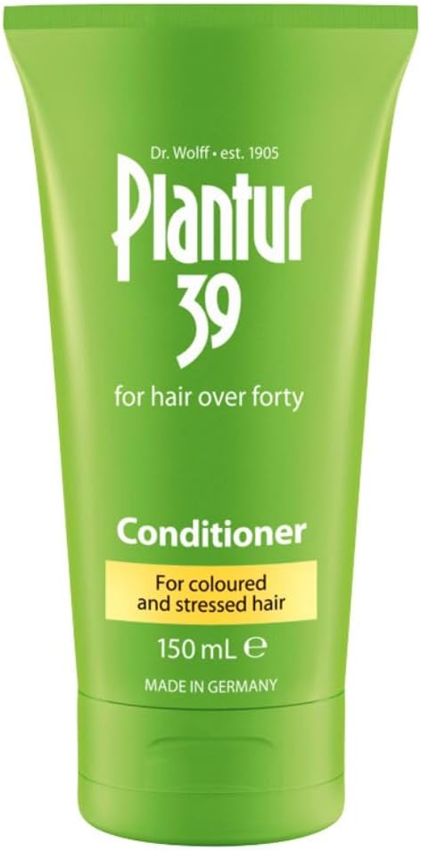 Plantur 39 Conditioner for Coloured & Stressed Hair I Regenaretas the hair surface and increases its brilliance I Improves smoothness and combability I Made in Germany (1 x 150 ML)