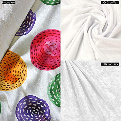 Image of ArtzFolio Watercolor Circles D5 | Reusable Sack Bag | Bag for Gym, Storage, Vegetable & Travel