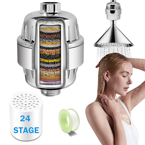 SAVEWATER Duschkopf Filter 5er Set - Partikelfilter Für Reines Duschwasser