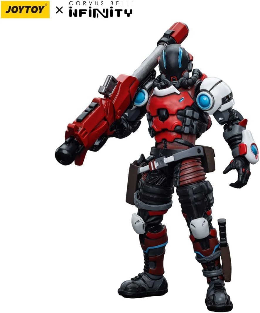 JOYTOY Action Figures Infinity Nomads Wildcats Polyvalent Tactical Unit 1/18 Movable Model Collectible Figurine (#1 Man)