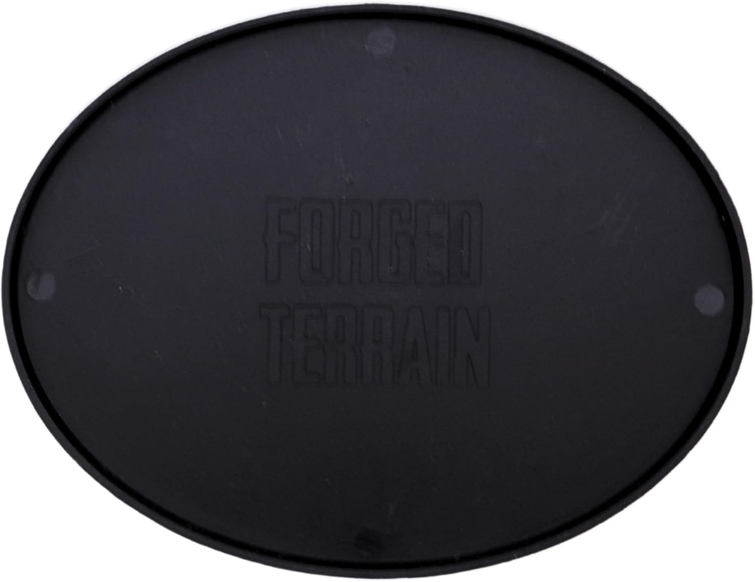 Forged Terrain 120mm x 92mm 3pcs Bundle Lot Round Black Miniature Plastic Bases Wargaming Tabletop Games Hobby Figure Painting Basing Model Accessories Minis Diorama - Image 2