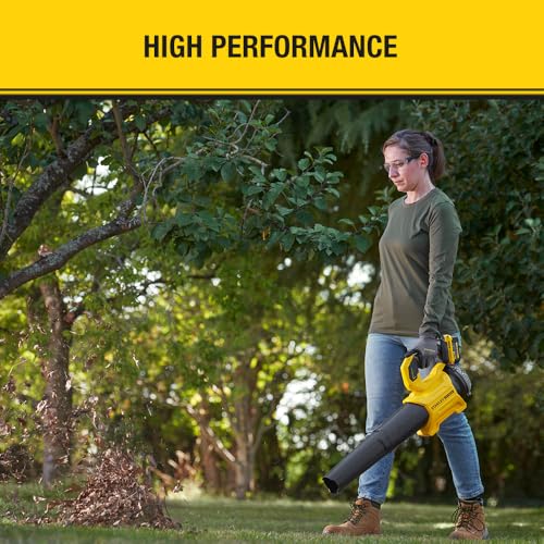 STANLEY FATMAX V20 | 18V Brushless Blower Kit 4.0Ah - Axial fan design excellent power up to 177km/h variable speed trigger, Boost mode up to 410 CFM (11.6 m³/min) to shift heavier debris, 2A Charger - Image 5