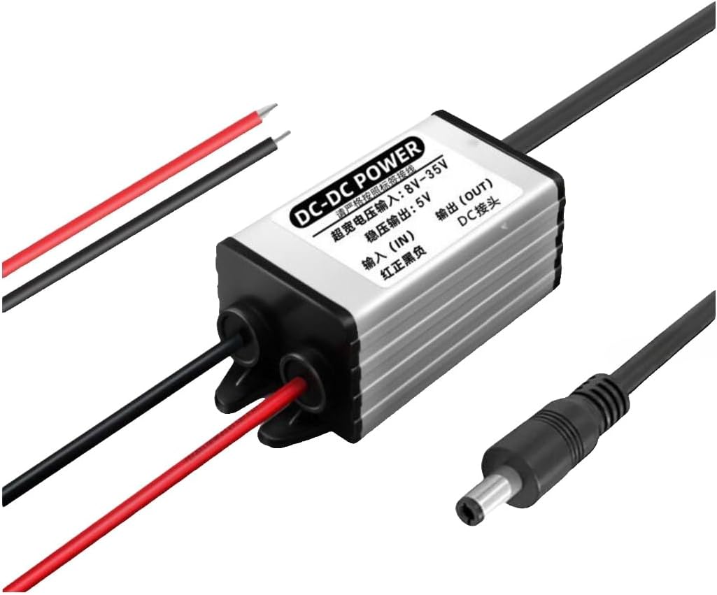 DC car Voltage stabilization 24V12V to 12V2A5A Power Converter 12 to 12V3A Step-up and Step-Down Module(8-35V to 12V 2A)