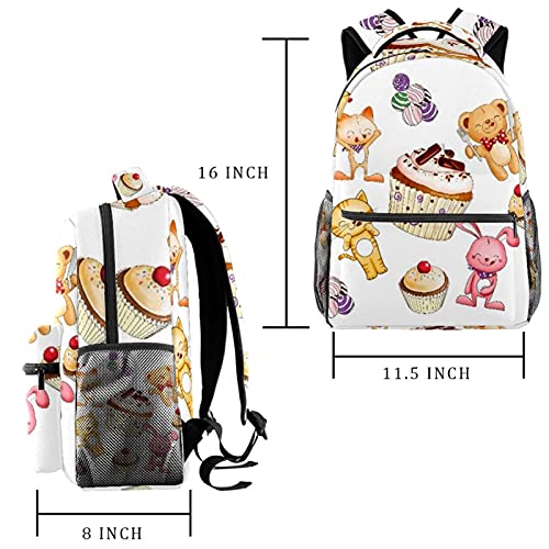 Sac à dos de voyage haute capacité imprimé tournesol Multicolore 9 - 2