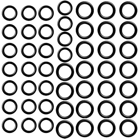 50 Pcs Power Pressure Washer O-Rings Replacement for 1/4 Inch, 3/8 Inch, M22 Quick Connect Coupler Cover