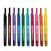 Crayola Clicks Retractable Tip Markers (10ct), Stocking Stuffers for Kids & Toddlers, Cone Tip Washable Art Marker Set, Coloring Book Supplies, No Dry, 3+
