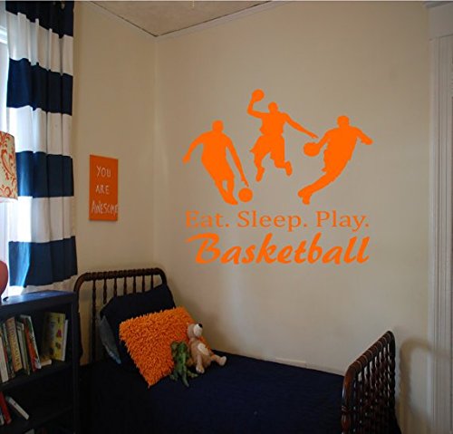 customwallsdesign Comer. Dormir. Juego. Baloncesto – Baloncesto ...