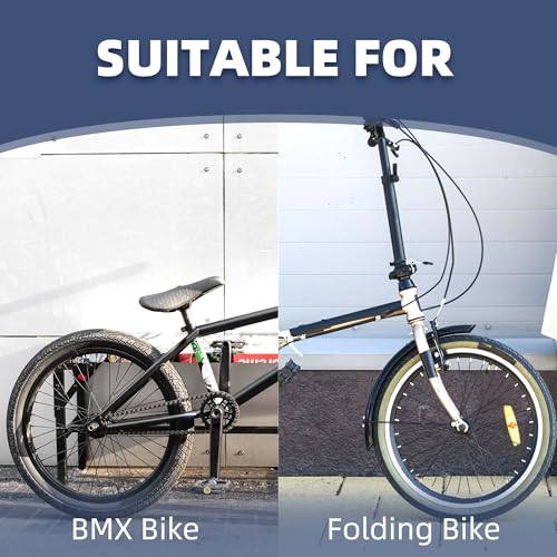 ZUKKA 20 x 1 3/8 inch Bike Tire 20 Inch Bike Tire Folding