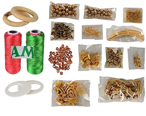 Silk Thread Necklace Making Kit Full 