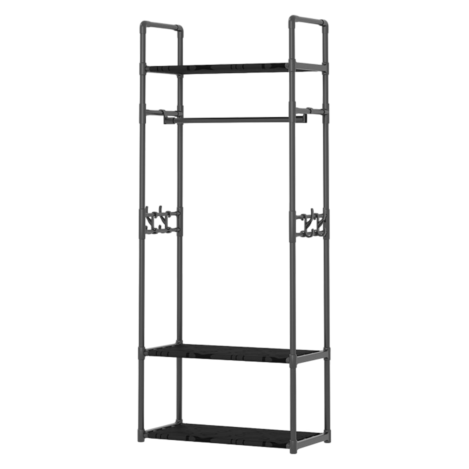 Kelisdi Standing Coat Rack Clothes Racks Household Simple Coat Shelf Bedroom Hanging Clothes Storage Organizers Home Multifunctional Rack