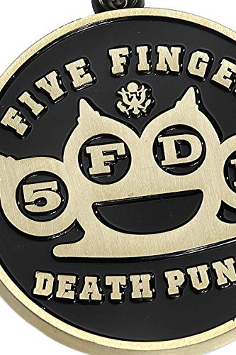 Five Finger Death Punch Brass Knuckles Keyring Standard