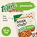Snak Club Tajin Peanuts, Roasted Nuts with Chili and Lime Seasoning, Mild, Gluten-Free and Kosher Snacks, No Artificial Colors or Flavors, No Preservatives, 12 oz Resealable Bag