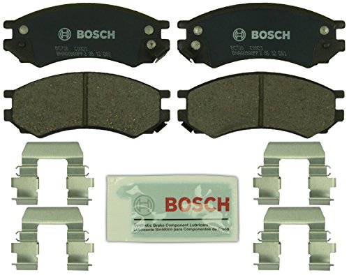 Plaquettes de frein Bosch BC728 silencieuses avec cales en caoutchouc anti-bruit