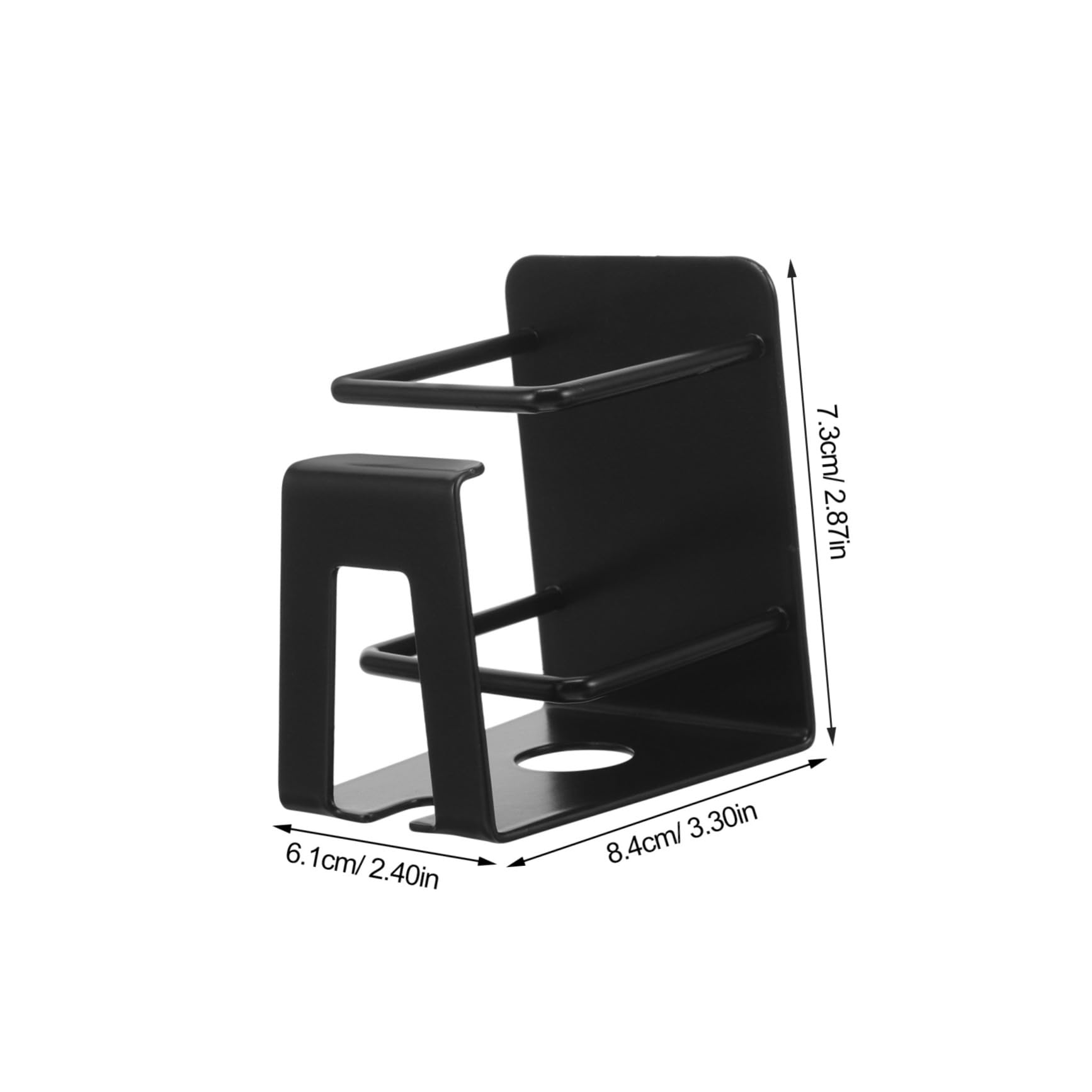 NOLITOY Stainless Steel Razor Holder Shaver Stand Wall-mounted Electric Shaver Storage Rack