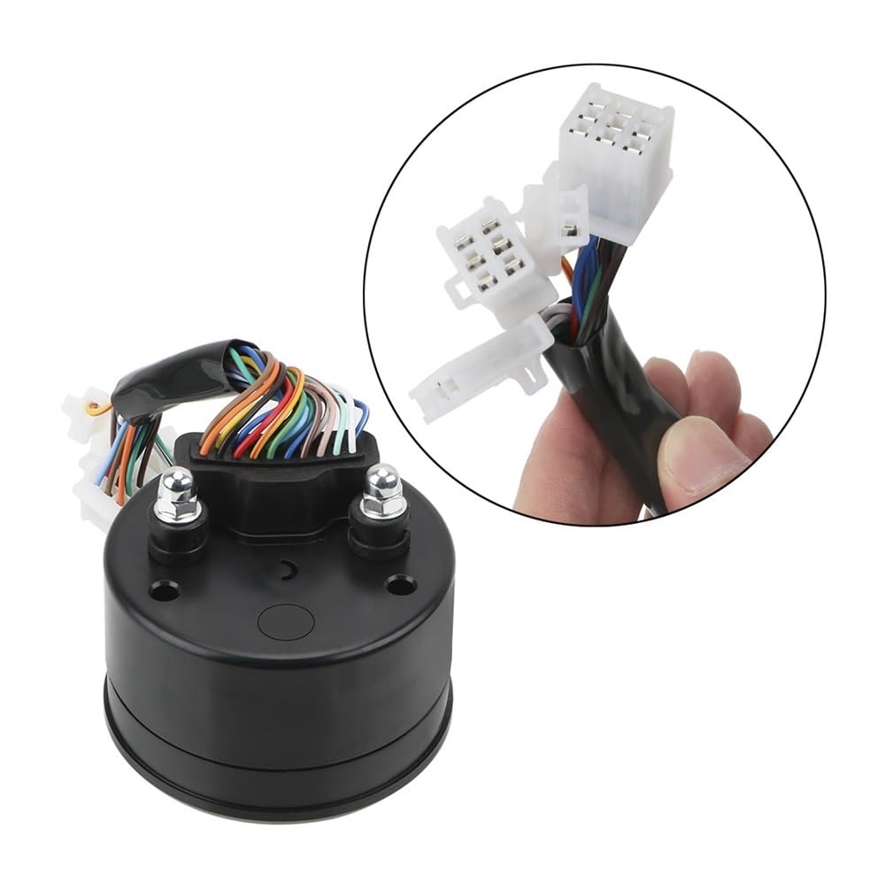Contachilometri Indicatore Digitale Multifunzione A LED Contagiri Indicatore Livello Carburante Visione Notturna Quadrante Contachilometri Pannello Moto Tachimetro Antiriflesso