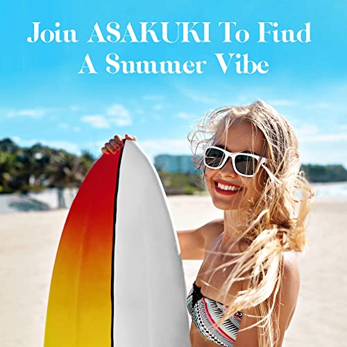 Asakuki Essential Oils, Summer Vibe Fragrance Oil For Diffusers, Humidifiers With Neroli, Pomelo, Lime, Beach, Bamboo, Peppermint Aromatherapy Oils, Clean & Fresh Scented Blend Oil, 6 X 10Ml #TOP5