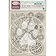 Stamperia - Acrylic Stamp for Scrapbooking, Albums, Card Making, and Bullet Journalling, Transparent, Long Lasting, Easy to Clean, Perfect for Crafts and Gifting (Master of Magic, Border & Circles)