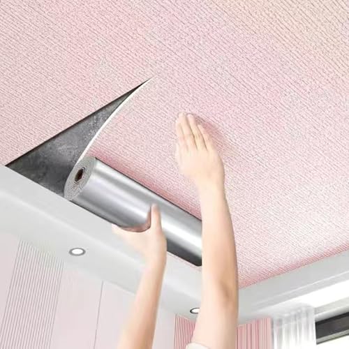 Vllentin Pannelli per Soffitto Confezione,Pannello Polistirolo Decorativo,Piastrelle per Soffitto A Goccia,Pannelli per Soffitto in Plastica Adesivi,Soffitti Rivestimento